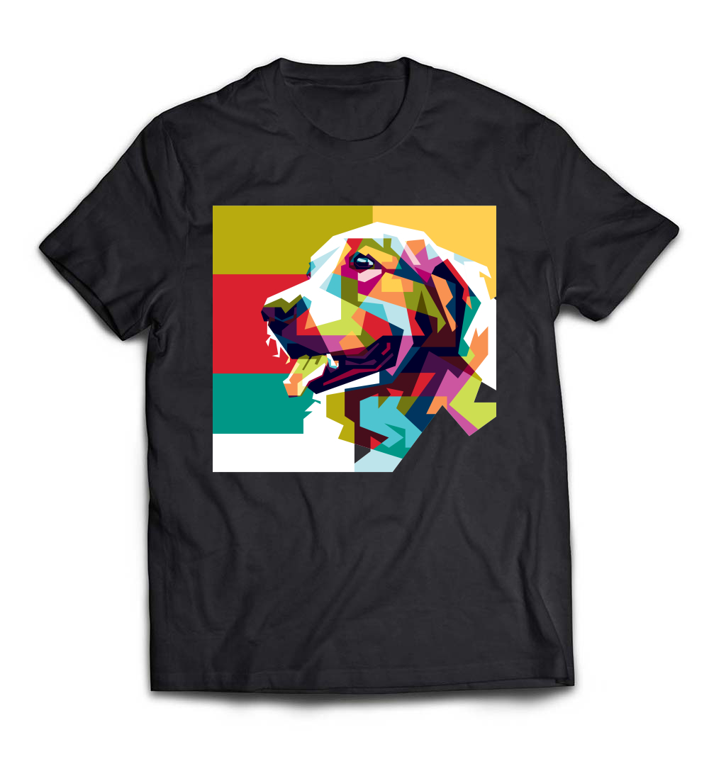 B07CPFKJS1_Black_Org_Golden Retriever T Shirt; Golden Dog Gift; Dog T Shirt.jpeg